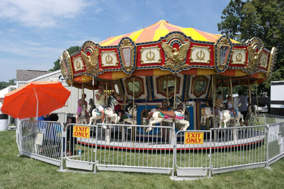 Carousel at the Franklin County Fair