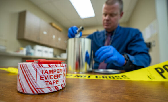 CSI working on evidence