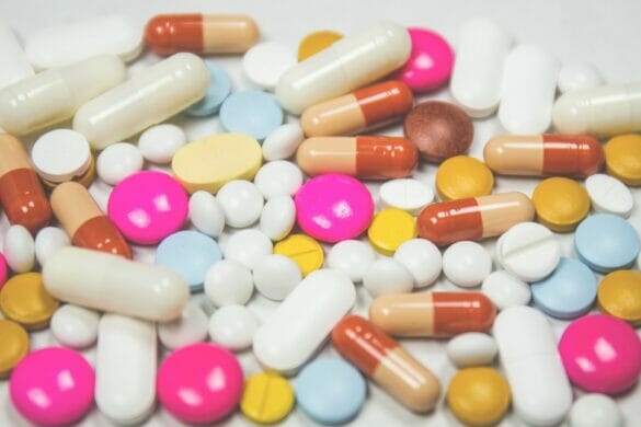 a pile of assorted and colorful medication
