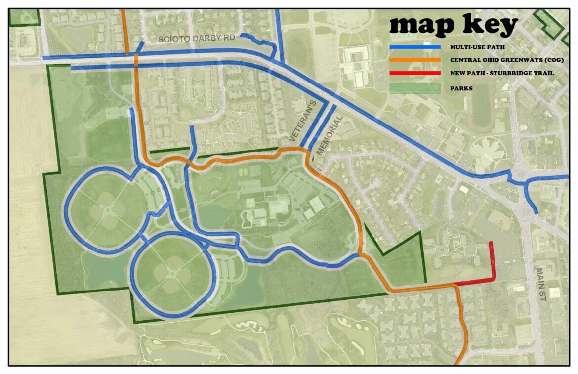 a mmap of the new trail