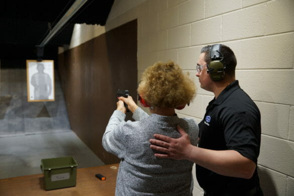 CPA training how to fire a gun