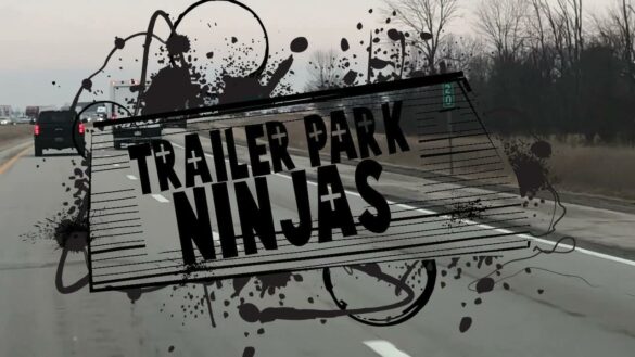 The logo for Trailer Park Ninjas