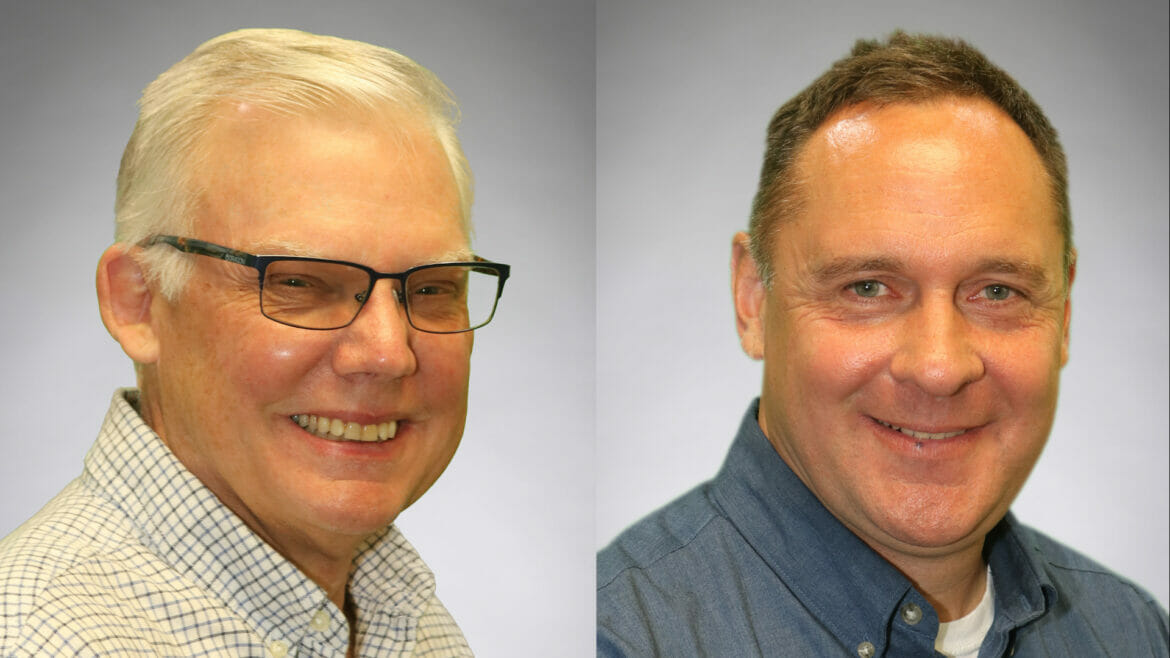 Don Barlow and Jeff Cox have been hired to add to the City's growing community development team.
