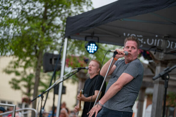Band performing at Celebration at the Station