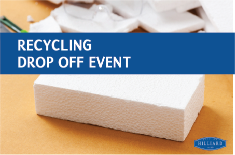 Styrofoam recycling event