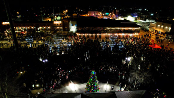 It was a beautiful evening in Downtown Hilliard for the 33rd annual Hilliard Tree Lighting event Sunday.