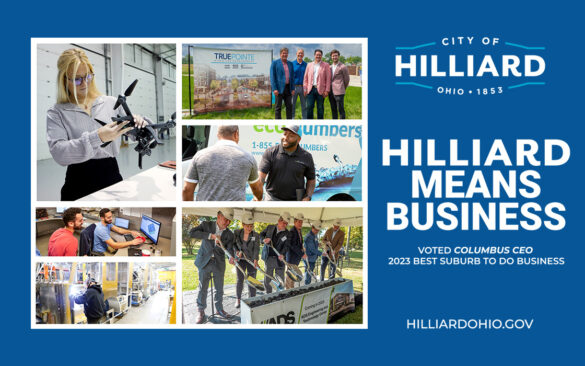 Hilliard Means Business - Voted Best Suburb To Do Business by Columbus CEO