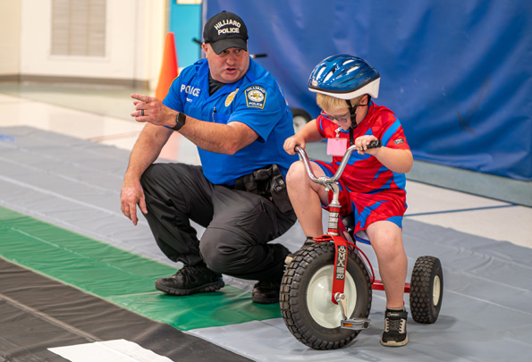 Safety town police photo