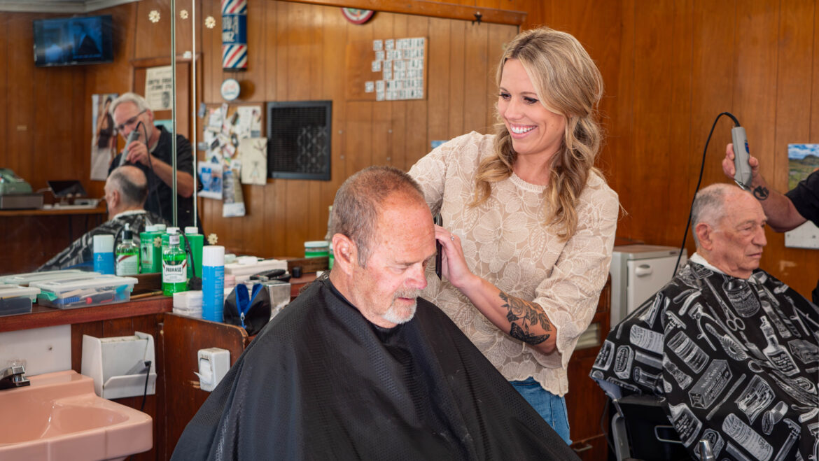 The central Ohio couple purchased Barker's Barbershop in March of this year, and already have plans to renovate the building thanks thanks to the Old Hilliard Facade Improvement Program.