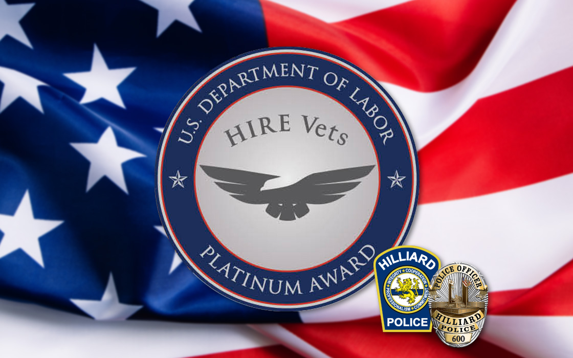 HPD Plat Award for hiring veterans