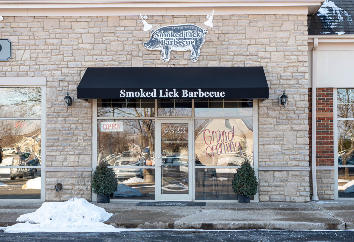 Locally owned Smoked Lick BBQ opened on Jan. 16 at 4333 Cosgray Rd. within Patch Plaza and specializes in Texas and Memphis style BBQ.