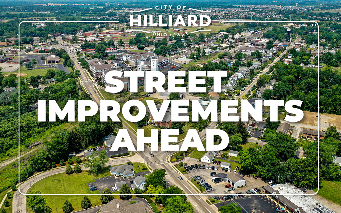 City street improvements ahead