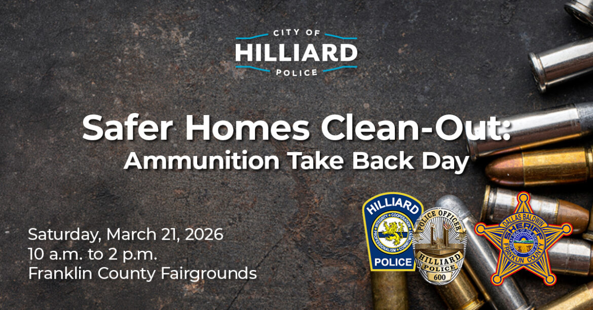 A flyer for Safer Homes Spring Cleanout event
