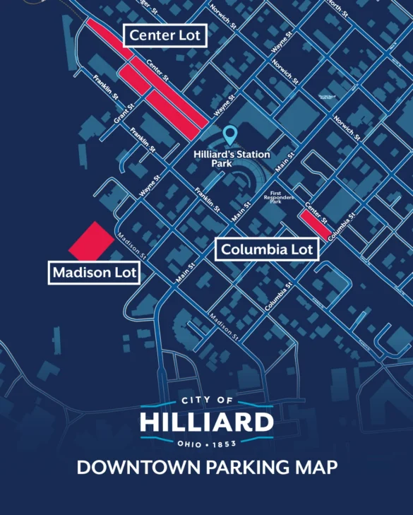 2026 Downtown parking map
